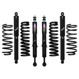 Dobinsons Twin Tube 2-3.5 inch Lift Kit for 4Runner (03-09 V6 Models) - Black/Black heavy-duty suspension with coil springs and shocks
