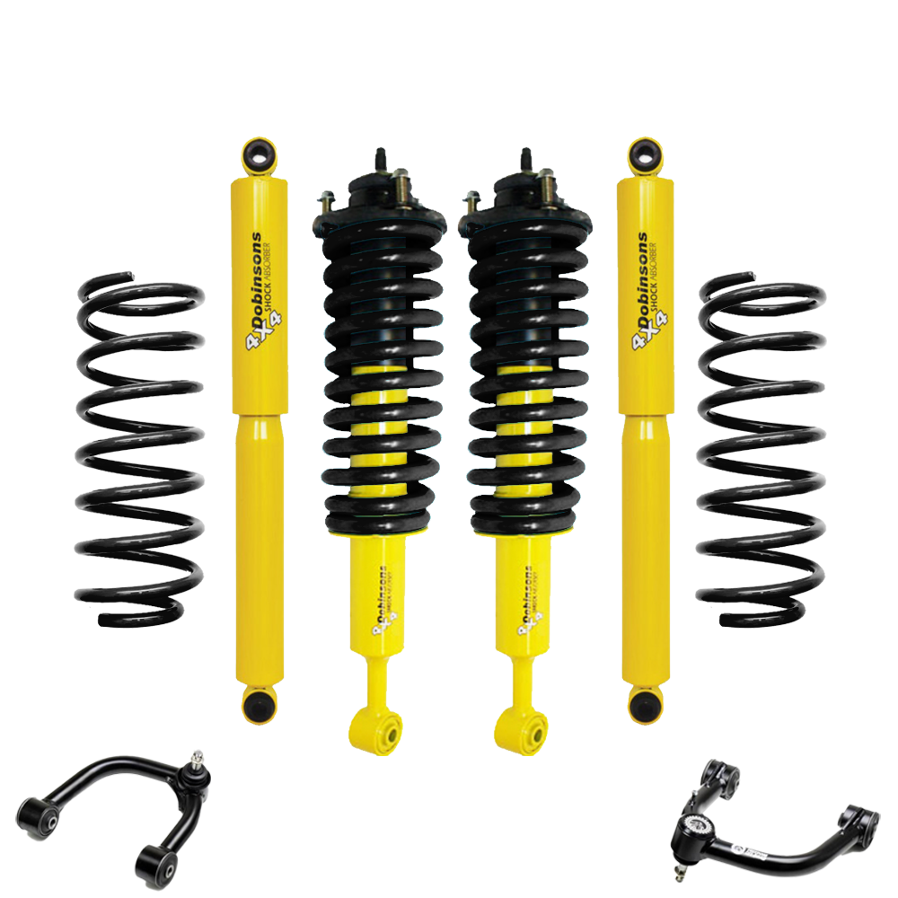 Dobinsons Twin Tube 2-3.5 inch Lift Kit for 4Runner (10-24) Big Bundles - Yellow/Black, Toyota 2010-2024 suspension