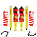 Toyota 2010-2024 4Runner suspension, Dobinsons Twin Tube 2-3.5 inch Lift Kit for 4Runner (10-24) Big Bundles - Yellow/Red
