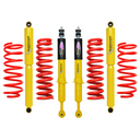 Dobinsons Twin Tube 2-3 inch Lift Kit for 4Runner (25-ON) Non-Hybrid Models - Yellow/Red suspension shocks and coil springs