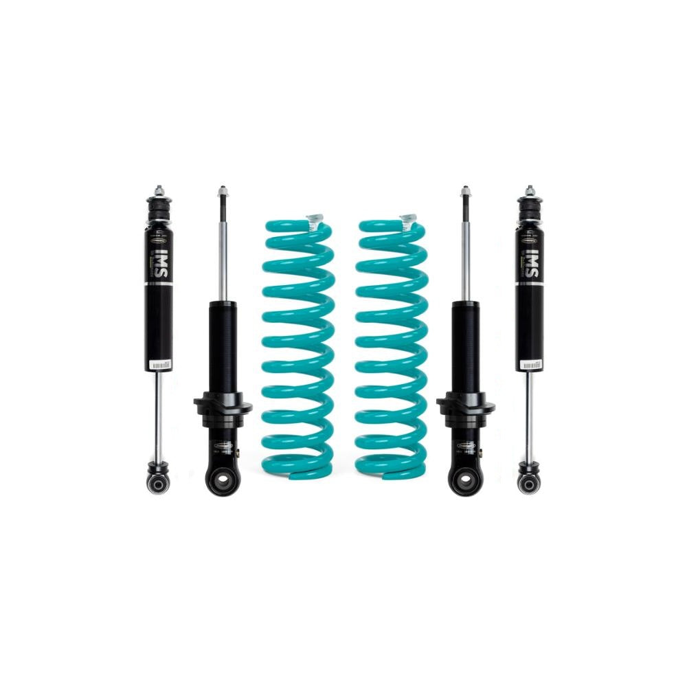 Dobinsons IMS 1.5-2.5 inch Lift Kit Bronco (21-ON) 4D 2.7L Sasquatch - Black/Teal for 2021 Ford Bronco suspension