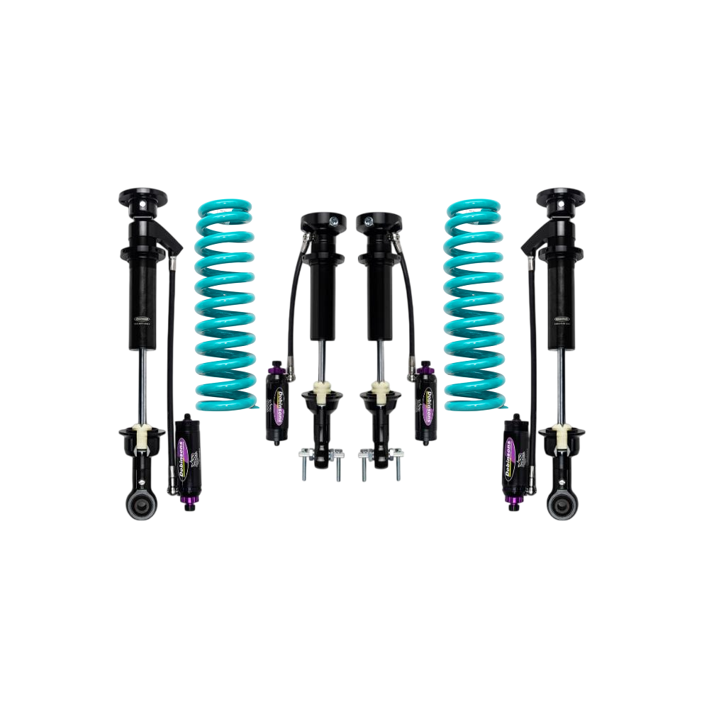Dobinsons MRR 1.2-2.5 inch Lift Kit Bronco (21-ON) 4D 2.7L Sasquatch - Black/Teal for 2021+ Ford Bronco suspension