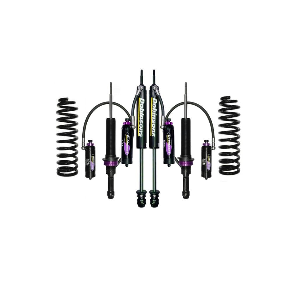 Dobinsons MRR 3-Way Adjustable 2 inch Lift Kit for Frontier D40 (05-21) - Black/Black