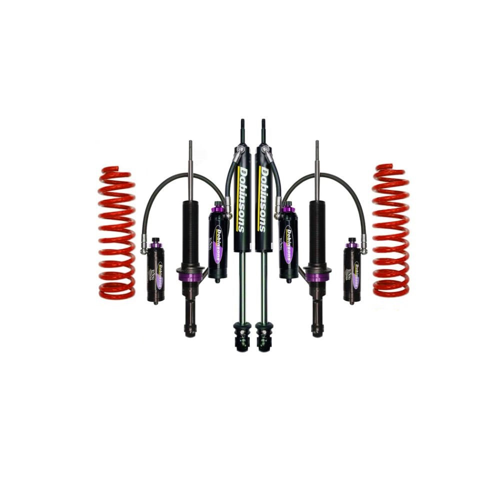 Dobinsons MRR 3-Way Adjustable 2 inch Lift Kit for Frontier D40 (05-21) - Black/Red