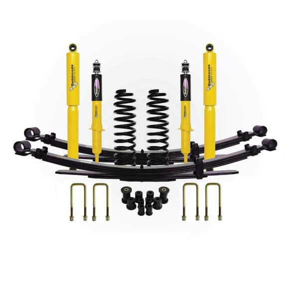 Dobinsons Twin Tube 2 inch Lift Kit for Frontier (05-21) D40 - Yellow/Black