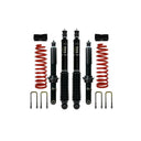 Dobinsons IMS 2-3 inch Lift Kit for Frontier D41 (22-ON) - Black/Red with heavy-duty coil springs, adjustable shocks, and hardware