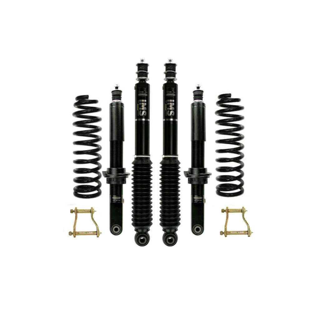 Dobinsons IMS 2-3 inch Lift Kit for Frontier D41 (22-ON) - Black/Black with heavy-duty coil springs, shocks, and hardware