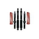 Dobinsons IMS 2-3 inch Lift Kit for Frontier D41 (22-ON) - Black/Red with heavy-duty adjustable shocks and coil springs
