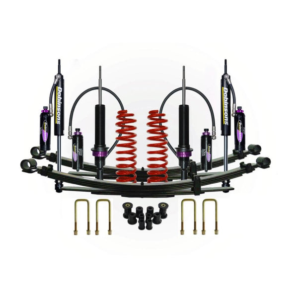 Dobinsons MRR 3-Way Adjustable 2-3 inch Lift Kit for Frontier (22-ON) D41 - Black/Red