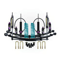 Dobinsons MRR 3-Way Adjustable 2-3 inch Lift Kit for Frontier D41 (22-ON) - Black/Teal with coil springs, shocks, and leaf springs