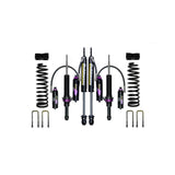 Dobinsons MRR 3-Way Adjustable 2-3 inch Lift Kit for Frontier D41 (22-ON) - Black/Black with coil springs and remote reservoir shocks