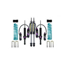 Dobinsons MRR 3-Way Adjustable 2-3 inch Lift Kit for Frontier D41 (22-ON) with coil springs, shocks, and hardware in black/teal