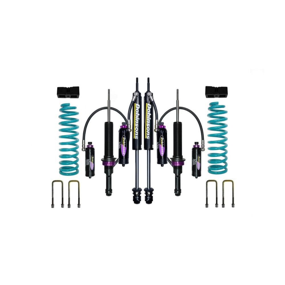Dobinsons MRR 3-Way Adjustable 2-3 inch Lift Kit for Frontier D41 (22-ON) - Black/Teal