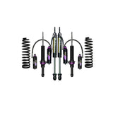 Dobinsons MRR 3-Way Adjustable 2-3 inch Lift Kit for Frontier D41 (22-ON) - Black/Black with coil springs and remote reservoirs