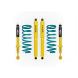 Dobinsons Twin Tube 1.77 inch Lift Kit for Grand Cherokee WK 5.7L & 6.1L V8 (05-10) with yellow shocks and teal coil springs