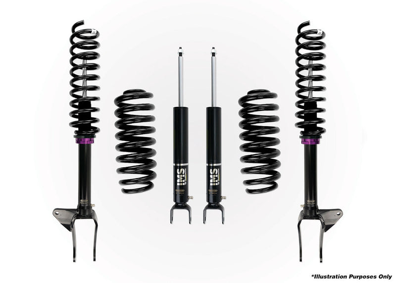 Dobinsons IMS 1.5-2 inch Lift Kit for Grand Cherokee WK2 (16-21) V8 - Black/Black – 1.5 inches / Standard (0-80 lbs) / Standard (0-200 lbs)