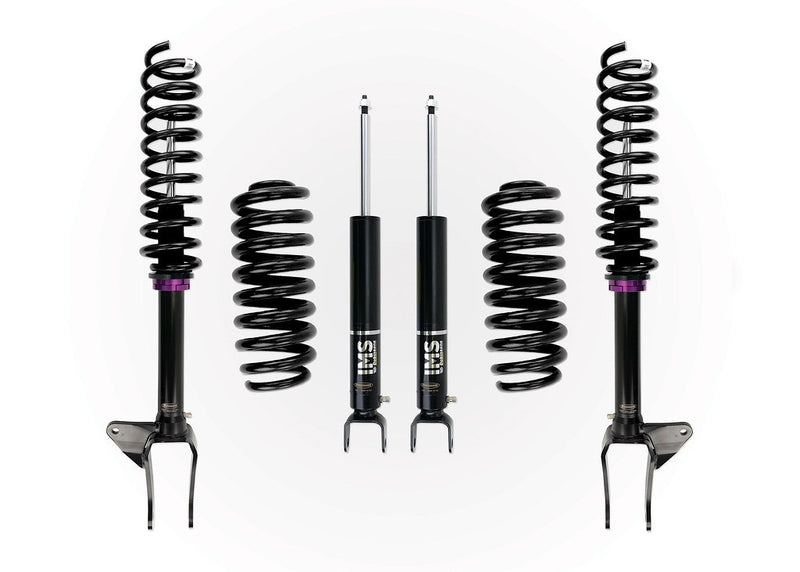 Dobinsons IMS 2-2.5 inch Lift Kit for Grand Cherokee WK2 (16-21) V6 - Black/Black – 2 inches / Standard (0-80 lbs) / Standard (0-200 lbs)