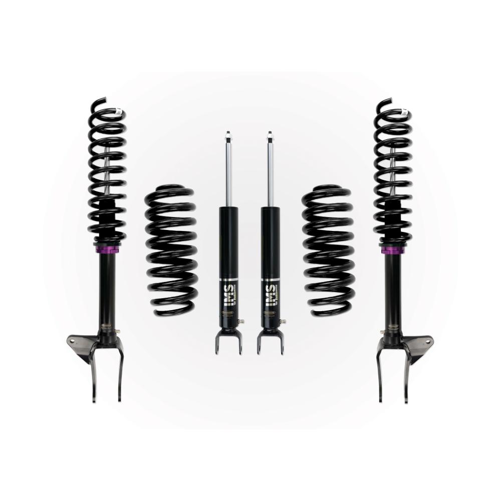 Dobinsons IMS 1.5-2 inch Lift Kit for Grand Cherokee WK2 (11-15 V8 Models) - Black/Black