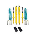 Dobinsons Twin Tube 1.75 inch Lift Kit for 2024-2025 Mitsubishi L200 MV with heavy-duty yellow shocks and teal coil springs