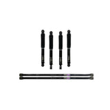 Dobinsons IMS 1.5-2.5 inch Lift Kit for Landcruiser 100 Series (98-07 Diesel Models) with black shocks and adjustable control rods
