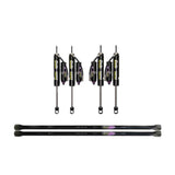Dobinsons MRR 3-Way Adjustable 1.5-2.5 inch Lift Kit for Landcruiser 100 Series (98-07 Diesel models) - Black/Teal with high-performance shocks and adjustable control arms