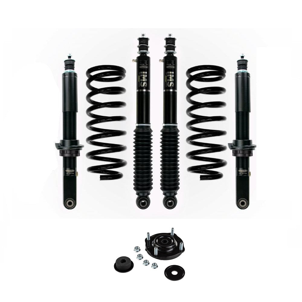 Dobinsons IMS 1.5-2.5 inch Lift Kit for Landcruiser 200 Series (08-21) - Black/Black with Assembled Front Shocks