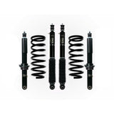Dobinsons IMS 1.5-2.5 inch Lift Kit for Landcruiser 200 Series (08-21) with heavy-duty black coil springs and shocks