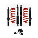 Dobinsons IMS 1.5-2.5 inch Lift Kit for Landcruiser 200 Series (08-21) with black shocks, red coils, and hardware