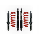 Dobinsons IMS 1.5-2.5 inch Lift Kit for Landcruiser 200 Series (08-21) with black shocks and red coil springs