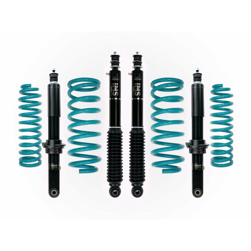 Dobinsons IMS 1-2.5 inch Lift Kit for LandCruiser 200 (08-21) - Black/Teal – 2 inches / Standard (0-80 lbs) / Standard (0-200 lbs)