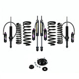 Dobinsons MRR 3-Way Adjustable 1.5-2.5 inch Lift Kit for Landcruiser 200 Series (08-21) with black shocks and coil springs
