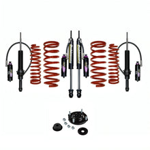 Load image into Gallery viewer, Dobinsons MRR 3-Way Adjustable 1.5-2.5 inch Lift Kit for Landcruiser 200 Series (08-21) - Black/Red with Assembled Front Shocks