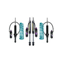 Dobinsons MRR 3-Way Adjustable 1-2.5 inch Lift Kit for Landcruiser 200 Series (08-21) with black shocks and teal coil springs