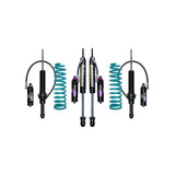 Dobinsons MRR 3-Way Adjustable 1-2.5 inch Lift Kit for Landcruiser 200 Series (08-21) with black shocks and teal coil springs