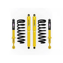 Dobinsons Twin Tube 1.5-2.5 inch Lift Kit for Landcruiser 200 Series (08-21) with yellow shocks and black coil springs