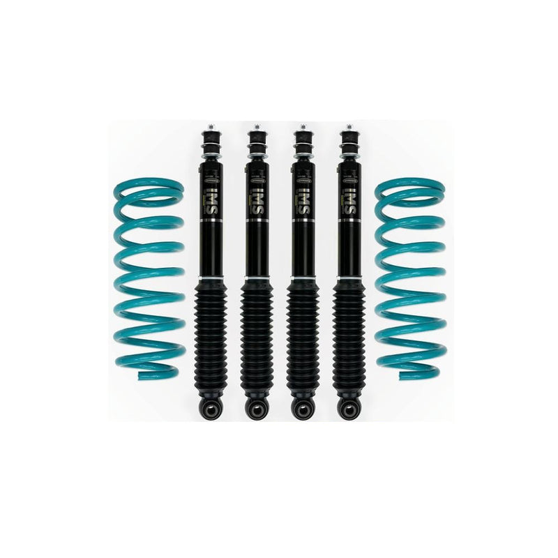 Dobinsons IMS 0-4 inch Lift Kit for Landcruiser 80 Series (90-97) - Black/Teal – 0 inches / Standard (0-80 lbs) / Stock - I'll use my Coil Springs