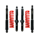 Dobinsons IMS 2-3.5 inch Lift Kit for Tacoma (05-23) with heavy-duty black shocks and red coil springs suspension components