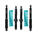 Dobinsons IMS 2-3.5 inch Lift Kit for Tacoma (05-23) featuring black shocks and teal coil springs suspension components