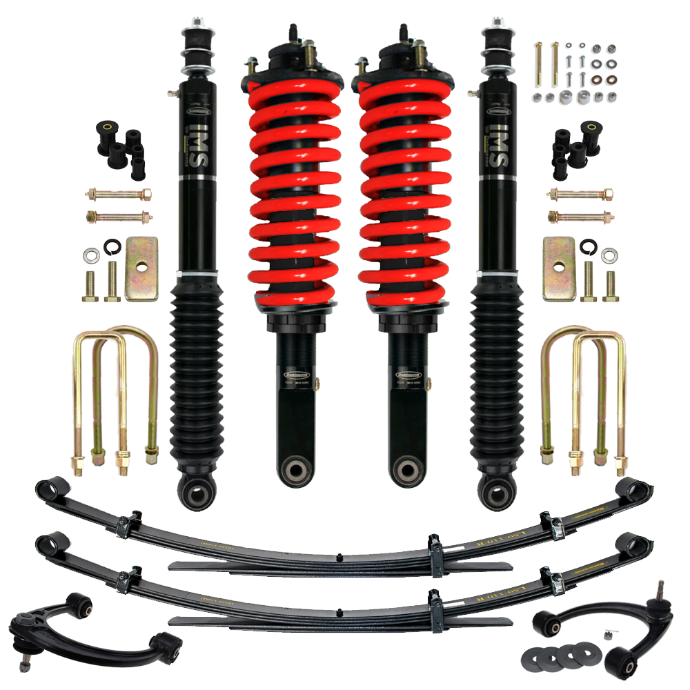 Dobinsons IMS 2-3.5 inch Lift Kit for Tacoma (16-23) Big Bundles - Black/Red for 2016-2023 Toyota Tacoma suspension