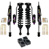 Dobinsons MRR 3-Way Adjustable 2-3.5 inch Lift Kit for Tacoma (05-23) - Black/Black with assembled front shocks and coil springs for suspension upgrade