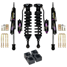 Load image into Gallery viewer, Dobinsons MRR 3-Way Adjustable 2-3.5 inch Lift Kit for Tacoma (05-23) - Black/Black with Assembled Front Shocks