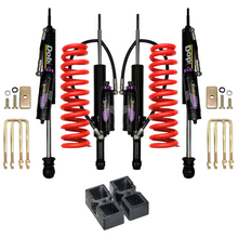 Load image into Gallery viewer, Dobinsons MRR 3-Way Adjustable 2-3.5 inch Lift Kit for Tacoma (05-23) - Black/Red