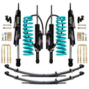 Dobinsons MRR 3-Way Adjustable 2-3.5 inch Lift Kit for Tacoma (05-23) with heavy-duty shocks, coil springs, leaf springs, and hardware
