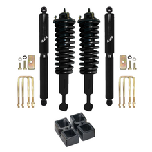 Load image into Gallery viewer, Dobinsons 2-3.5 inch Lift Kit for Tacoma (05-23) - Black/Black with Assembled Front Shocks