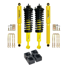 Load image into Gallery viewer, Dobinsons 2-3.5 inch Lift Kit for Tacoma (05-23) - Yellow/Black with Assembled Front Shocks