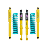 Dobinsons Twin Tube 2-3.5 inch Lift Kit for Tacoma (05-23) yellow shocks and teal coil springs suspension components