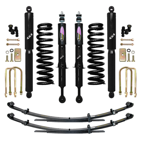 Dobinsons Twin Tube 2-3.5 inch Lift Kit for Tacoma (05-23) - Black/Black