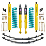 Dobinsons Twin Tube 2-3.5 inch Lift Kit for Tacoma (05-23) yellow shocks, teal coil springs, leaf springs, hardware kit