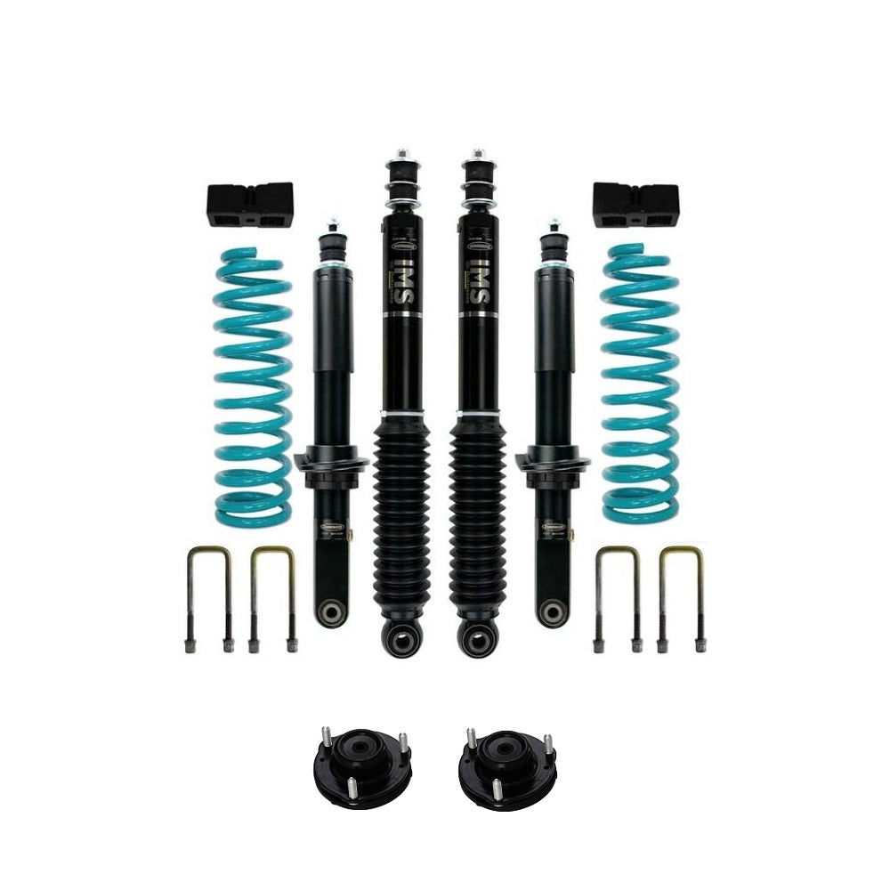 Dobinsons IMS 2-3.5 inch Lift Kit for Tacoma (05-23) - Black/Teal - Front Shocks Assembly