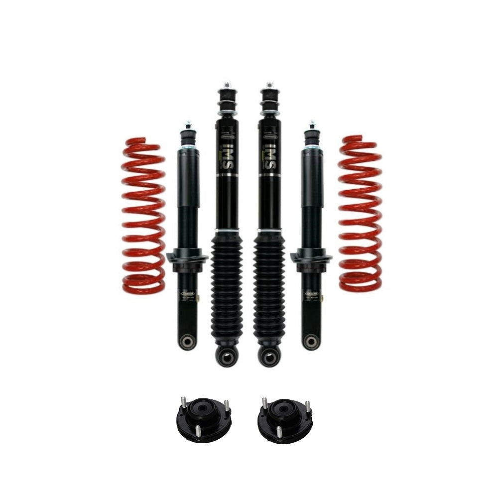 Dobinsons IMS 2-3.5 inch Lift Kit for Tacoma (05-23) - Black/Red - Front Shocks Assembly